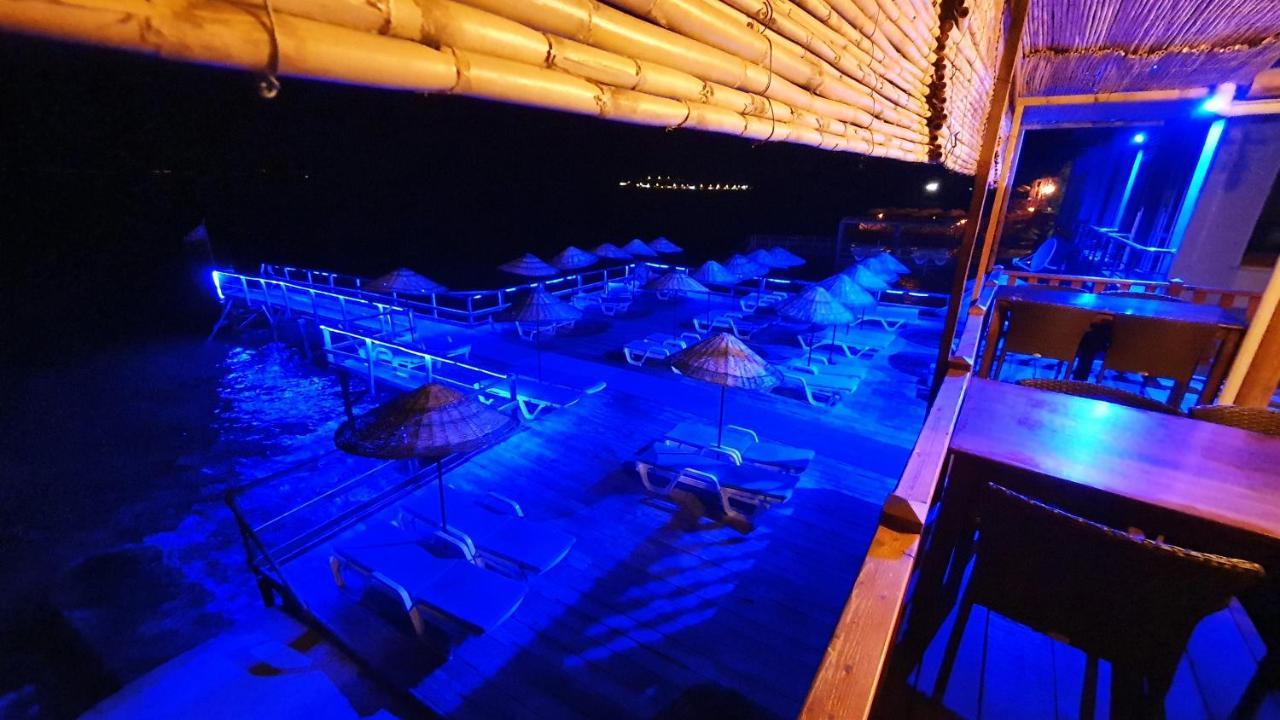 Assos Nazan Motel Restoran Beach Sokakagzi Exterior foto