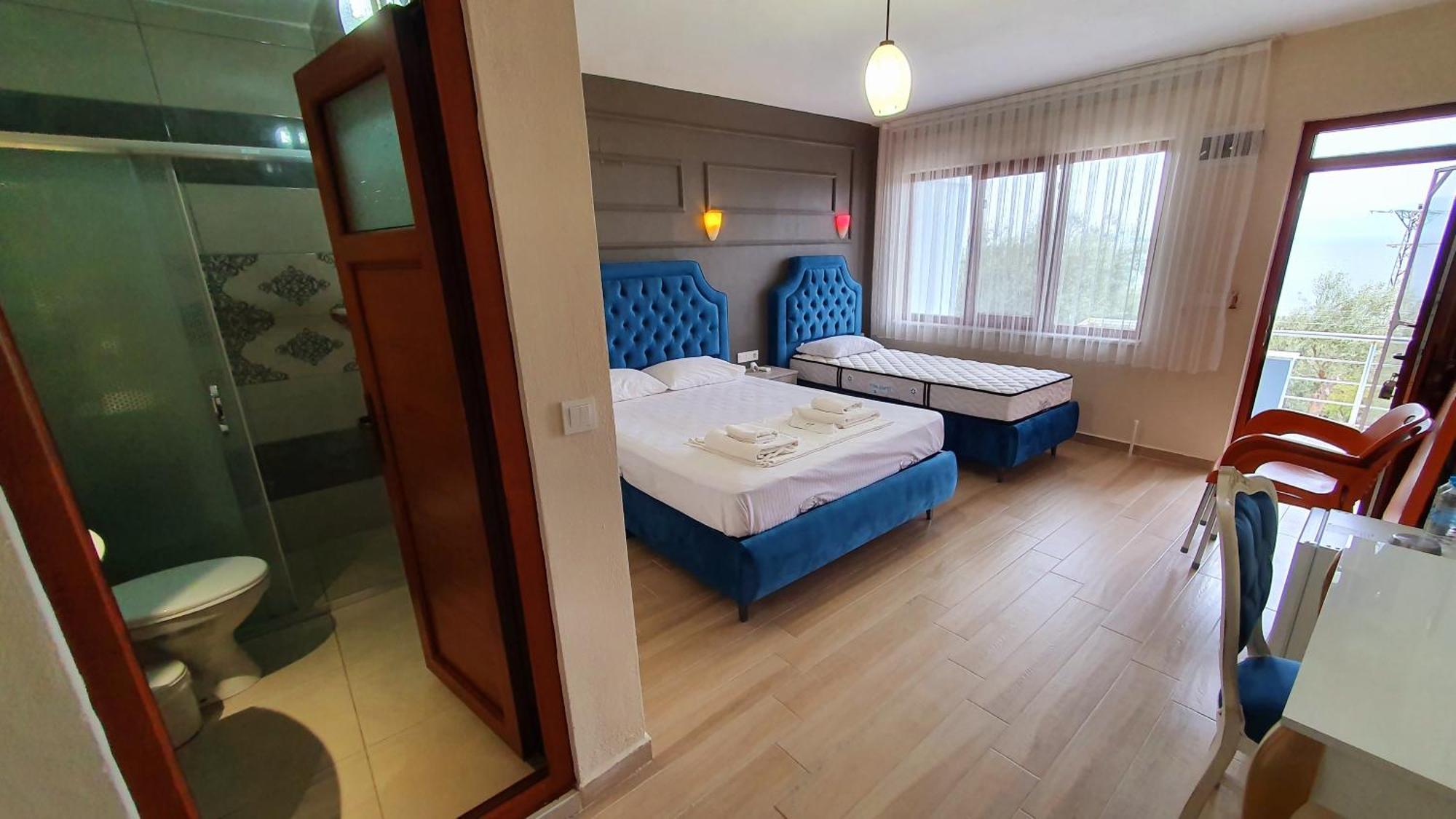 Assos Nazan Motel Restoran Beach Sokakagzi Habitación foto
