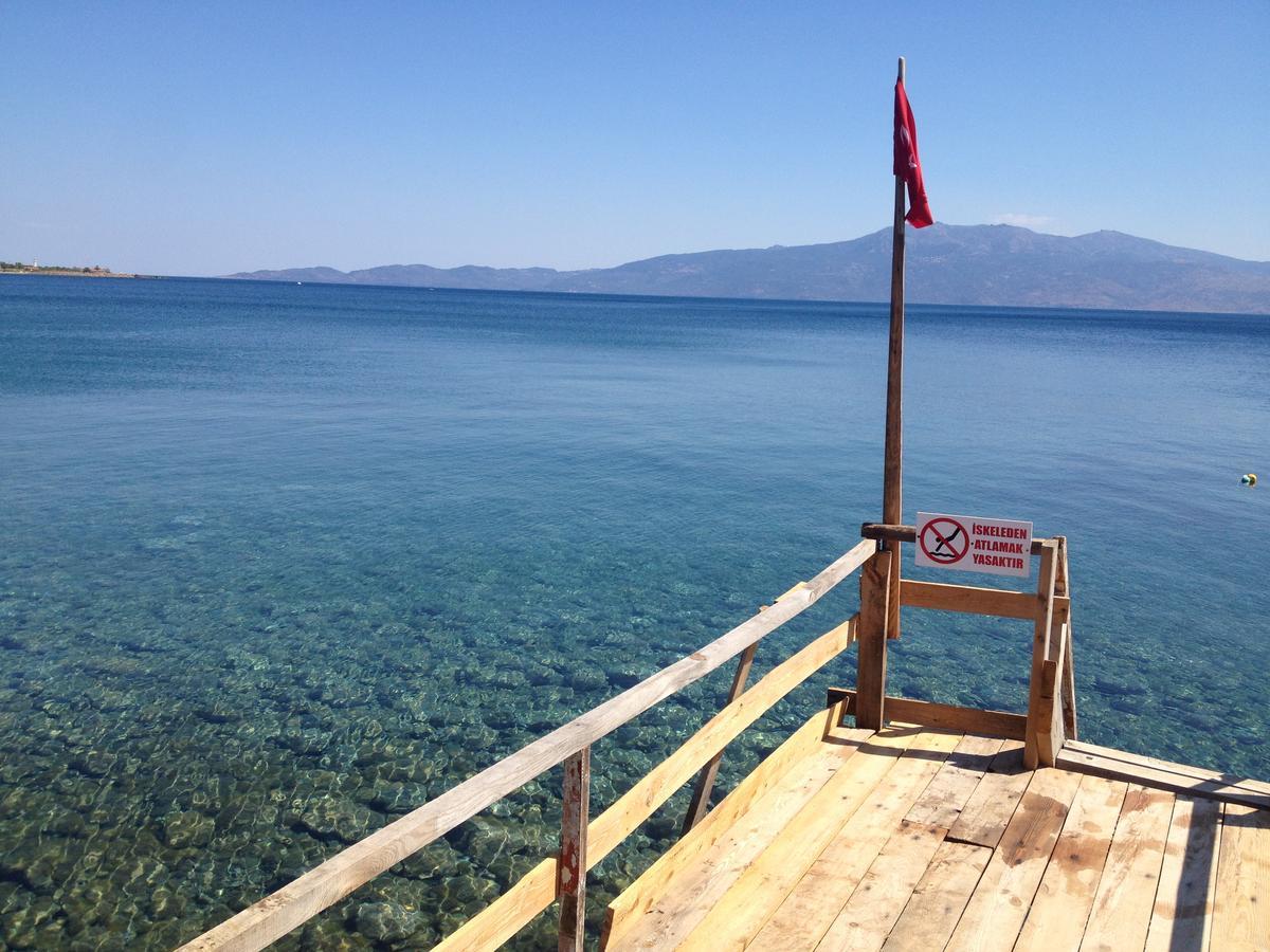 Assos Nazan Motel Restoran Beach Sokakagzi Exterior foto